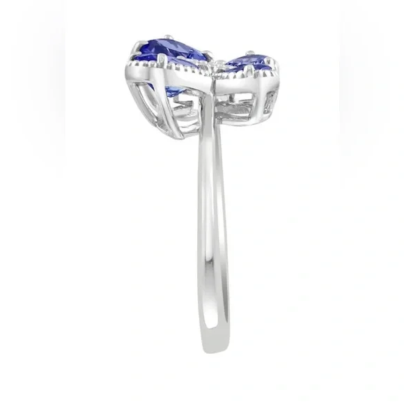 SOLD EFFY® Tanzanite Butterfly Ring (1-1/6 ct. t.w.) Sterling Silver $600 - Picture 3 of 9